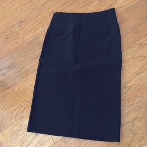 Black pencil skirt, size 8 fancy